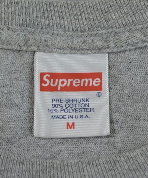Supreme（シュプリーム）Tシャツ・カットソー グレー サイズ:M メンズ/2200696652080