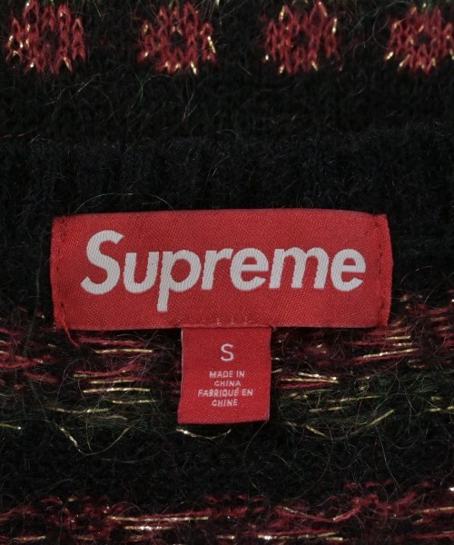 Supreme（シュプリーム）ニット・セーター 黒 サイズ:S メンズ/2200698987029