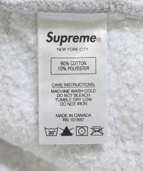 Supreme（シュプリーム）スウェット グレー サイズ:M メンズ/2200697136039