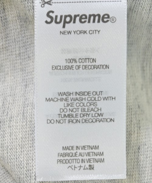 Supreme（シュプリーム）Tシャツ・カットソー グレー サイズ:XL メンズ/2200697136060