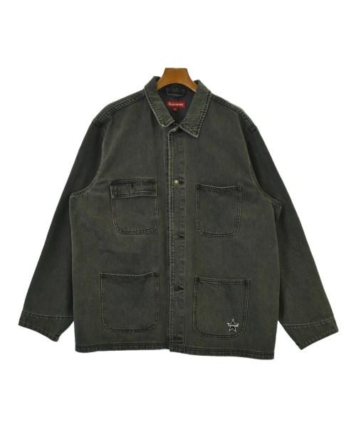 Supreme(シュプリーム)デニムジャケット グレー サイズ:XL/2200699497015