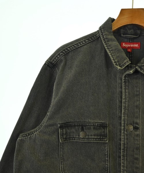 Supreme（シュプリーム）デニムジャケット グレー サイズ:XL メンズ/2200699497015