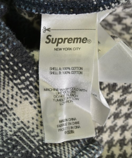 Supreme（シュプリーム）カジュアルシャツ 青 サイズ:M メンズ/2200699498043