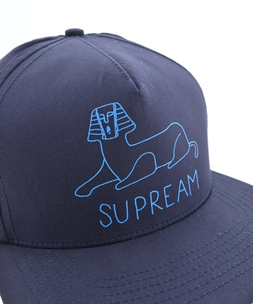 Supreme（シュプリーム）キャップ 紺 サイズ:- メンズ/2200695438173