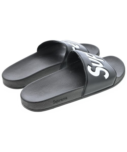 Supreme（シュプリーム）サンダル 黒 サイズ:US9(27cm位) メンズ/2200698923294
