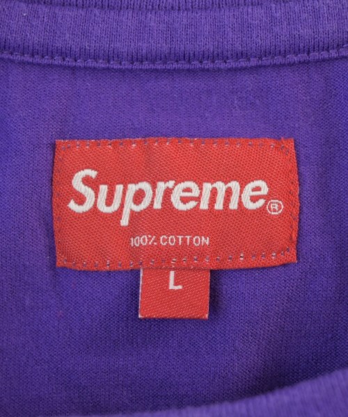 Supreme（シュプリーム）Tシャツ・カットソー 紫 サイズ:L メンズ/2200699739344