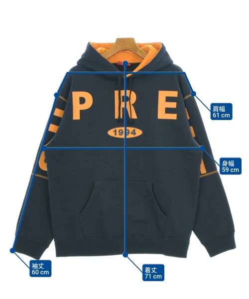 Supreme（シュプリーム）パーカー 紺 サイズ:L メンズ/2200699739382