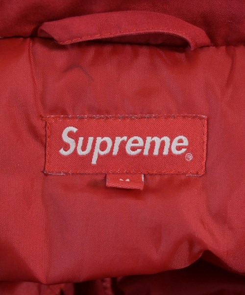 Supreme（シュプリーム）ダウンジャケット/ダウンベスト 赤 サイズ:M メンズ/2200699769020