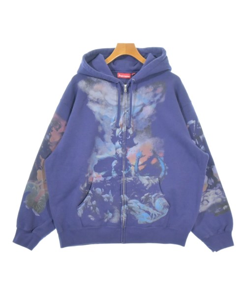 Supreme(シュプリーム)パーカー 紫 サイズ:L/2200699863070