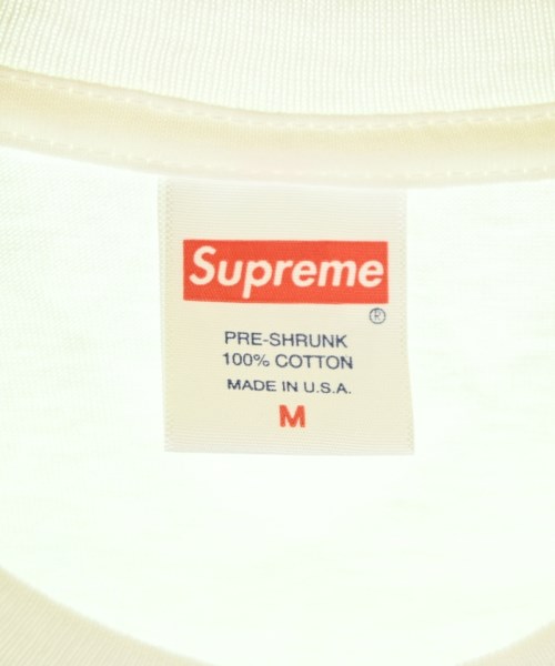 Supreme（シュプリーム）Tシャツ・カットソー 白 サイズ:M メンズ/2200699187213