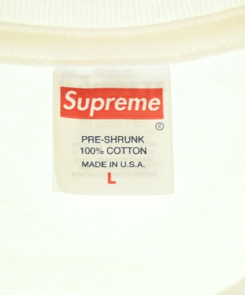 Supreme（シュプリーム）Tシャツ・カットソー 白 サイズ:L メンズ/2200699187237
