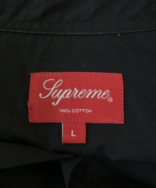 Supreme（シュプリーム）カジュアルシャツ 黒 サイズ:L メンズ/2200699612067