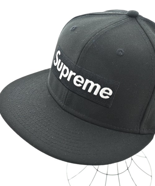 Supreme（シュプリーム）キャップ 黒 サイズ:59.6cm メンズ/2200700051021