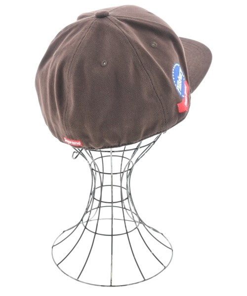 Supreme（シュプリーム）キャップ 茶 サイズ:60cm メンズ/2200700051045