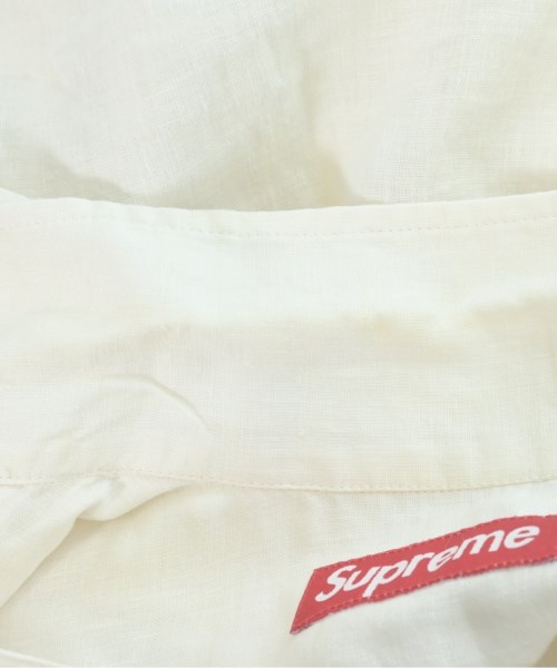Supreme（シュプリーム）カジュアルシャツ 白 サイズ:L メンズ/2200700338030