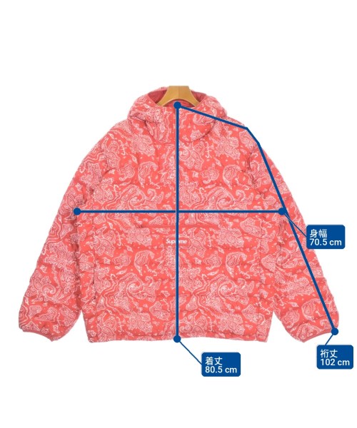 Supreme（シュプリーム）ダウンジャケット/ダウンベスト 赤 サイズ:XL メンズ/2200700785018