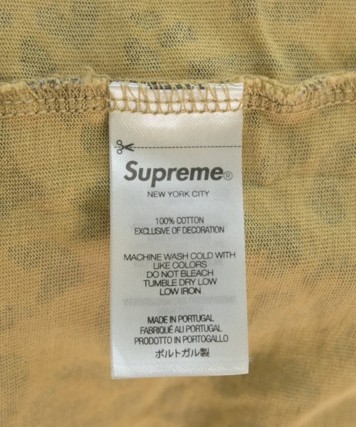 Supreme（シュプリーム）Tシャツ・カットソー ベージュ サイズ:XL メンズ/2200700785025