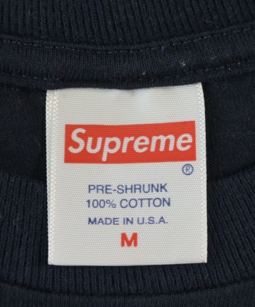 Supreme（シュプリーム）Tシャツ・カットソー 紺 サイズ:M メンズ/2200700804047