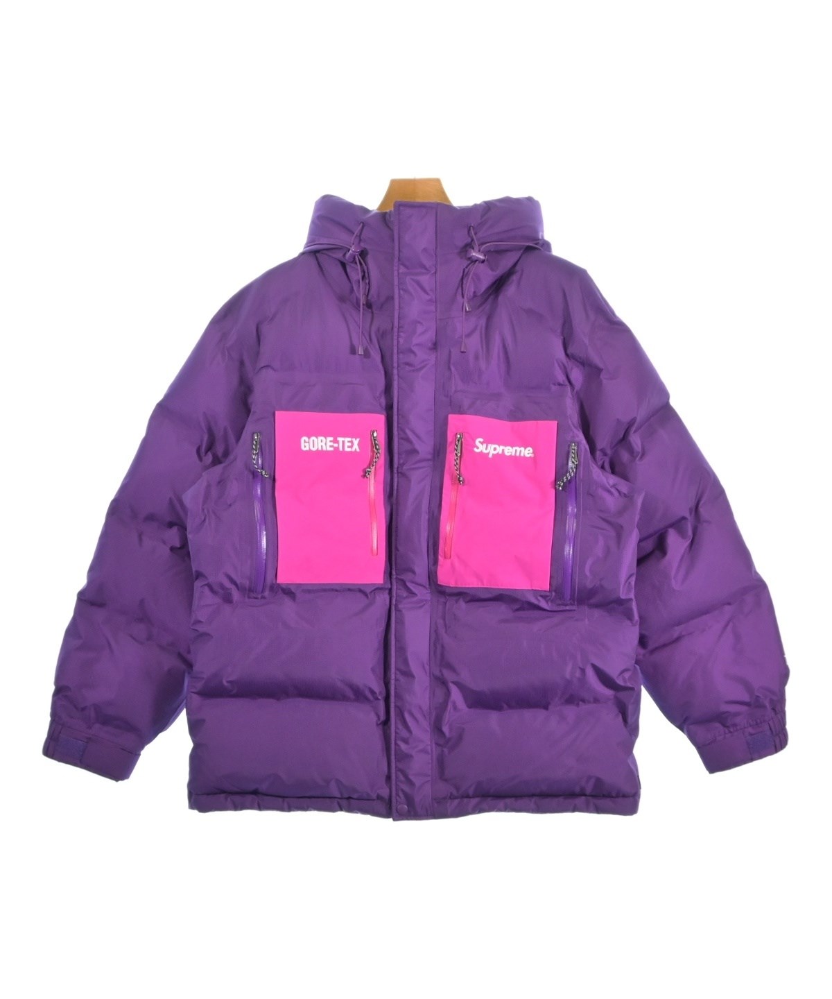 Supreme（シュプリーム）ダウンジャケット/ダウンベスト 紫 サイズ:M