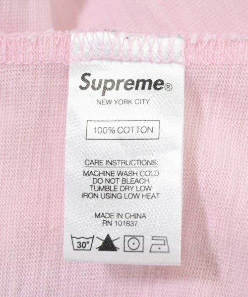 Supreme（シュプリーム）Tシャツ・カットソー ピンク サイズ:XL メンズ/2200701213060