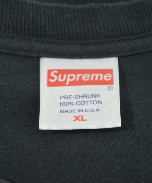 Supreme（シュプリーム）Tシャツ・カットソー 黒 サイズ:XL メンズ/2200701213077
