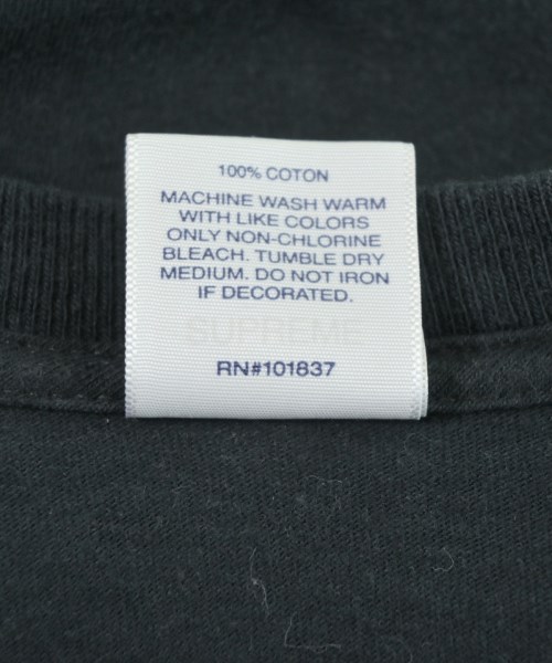 Supreme（シュプリーム）Tシャツ・カットソー 黒 サイズ:XL メンズ/2200701213077