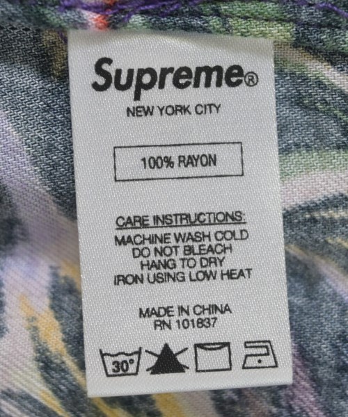 Supreme（シュプリーム）カジュアルシャツ 黒 サイズ:XL メンズ/2200701217068