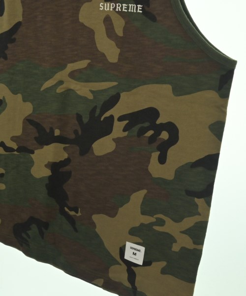 Supreme（シュプリーム）タンクトップ カーキ サイズ:M メンズ/2200699896627