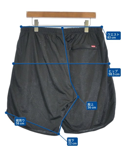 Supreme（シュプリーム）ショートパンツ 黒 サイズ:XL メンズ/2200701357054