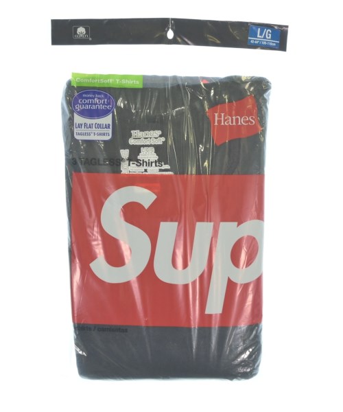 Supreme(シュプリーム)Tシャツ・カットソー 黒 サイズ:L/2200701357429