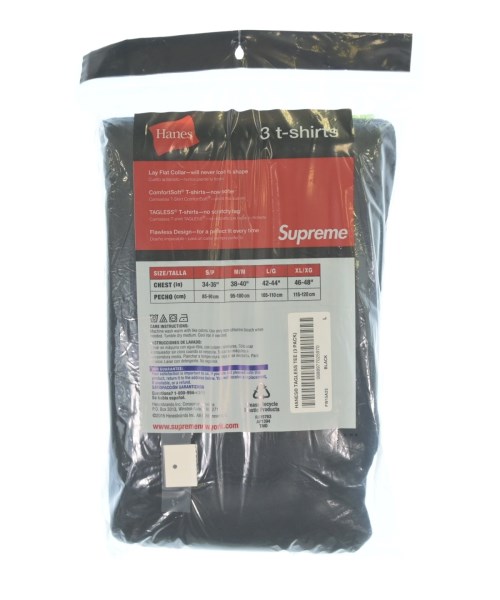 Supreme（シュプリーム）Tシャツ・カットソー 黒 サイズ:L メンズ/2200701357429