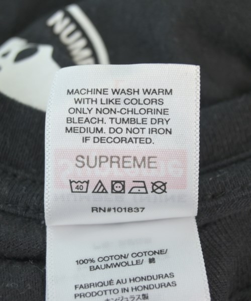 Supreme（シュプリーム）Tシャツ・カットソー 黒 サイズ:L メンズ/2200701381011