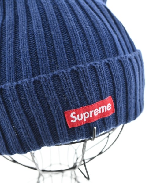 Supreme（シュプリーム）ニットキャップ・ビーニー 紺 サイズ:- メンズ/2200701524234