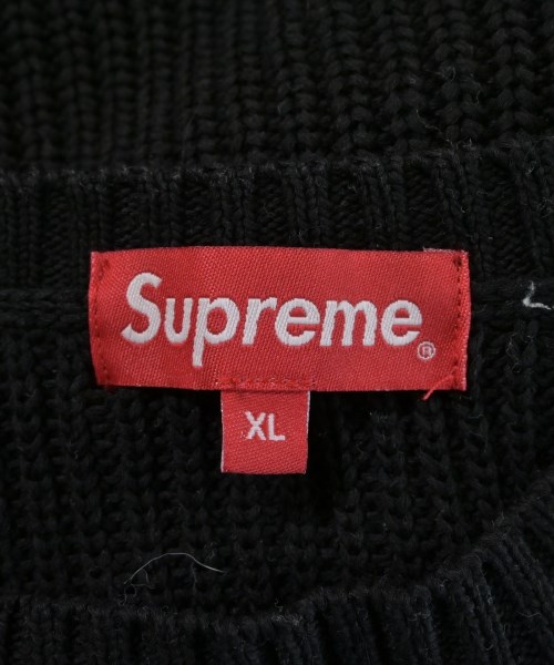 Supreme（シュプリーム）ニット・セーター 黒 サイズ:XL メンズ/2200701535070