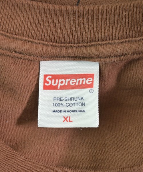 Supreme（シュプリーム）Tシャツ・カットソー 茶 サイズ:XL メンズ/2200700654185