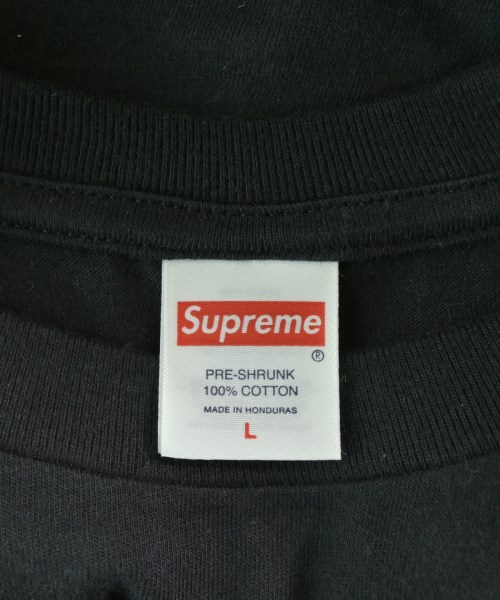 Supreme（シュプリーム）Tシャツ・カットソー 黒 サイズ:L メンズ/2200700654215
