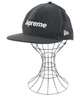 Supreme（シュプリーム）キャップ 黒 サイズ:60.6cm メンズ/2200700654352