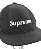 Supreme（シュプリーム）キャップ 黒 サイズ:60.6cm メンズ/2200700654352