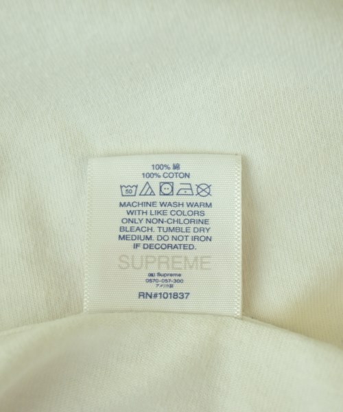 Supreme（シュプリーム）Tシャツ・カットソー 白 サイズ:S メンズ/2200701675073