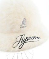 Supreme（シュプリーム）ハット 白 サイズ:M メンズ/2200701841072