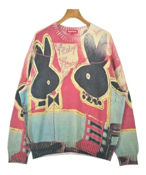 Supreme(シュプリーム)ニット・セーター 赤 サイズ:L/2200701985011