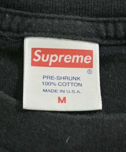 Supreme（シュプリーム）Tシャツ・カットソー 黒 サイズ:M メンズ/2200701985110