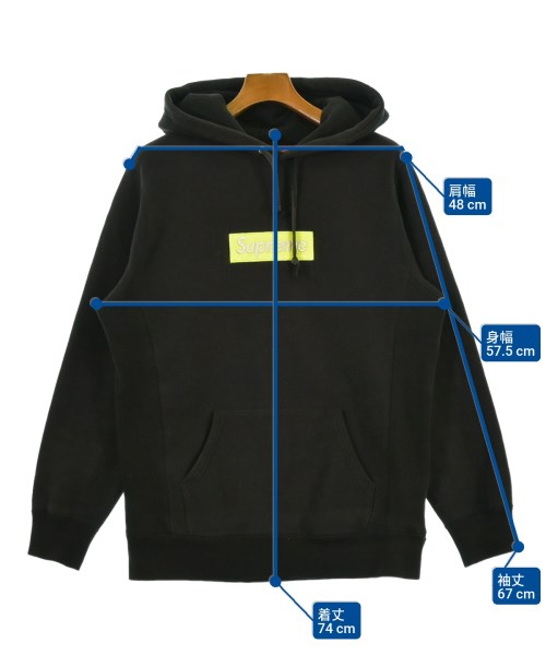 Supreme（シュプリーム）パーカー 黒 サイズ:M メンズ/2200654758021