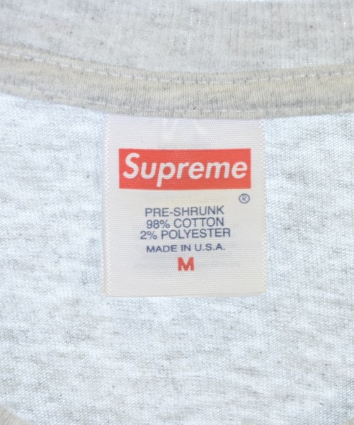 Supreme（シュプリーム）Tシャツ・カットソー グレー サイズ:M メンズ/2200654336335