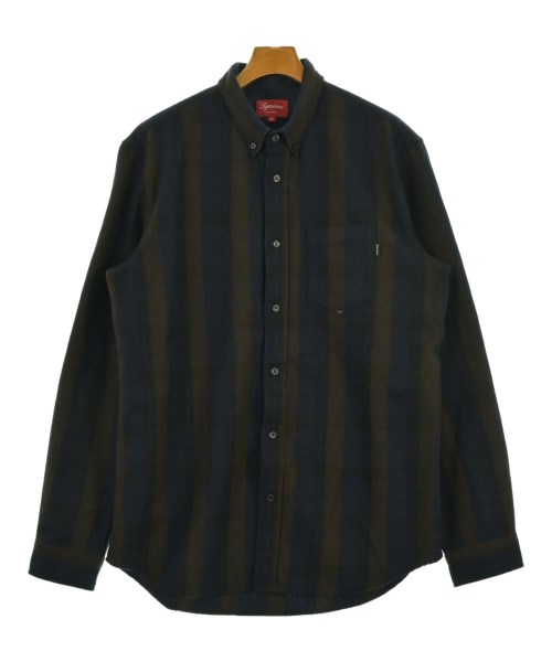 Supreme(シュプリーム)カジュアルシャツ 紺 サイズ:XL/2200654828113