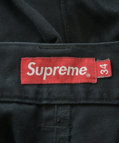 Supreme（シュプリーム）チノパン 黒 サイズ:34(XL位) メンズ/2200655102014