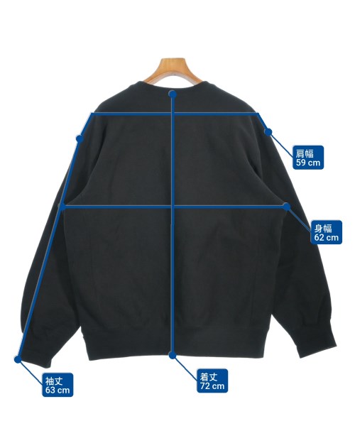 Supreme（シュプリーム）スウェット 黒 サイズ:L メンズ/2200655114048