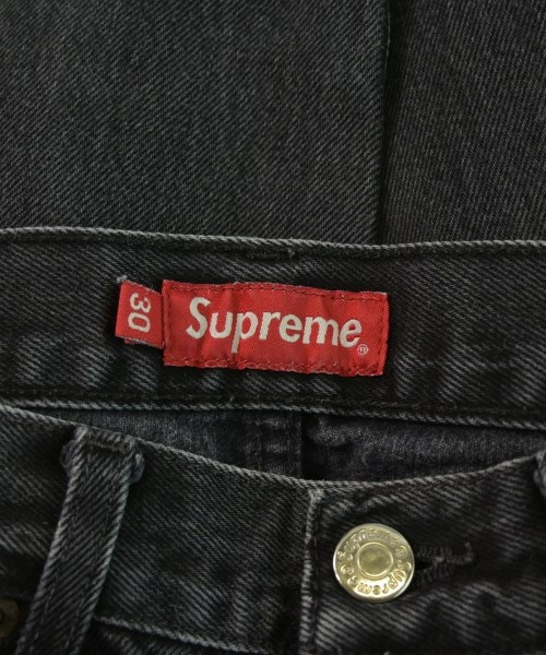 Supreme（シュプリーム）デニムパンツ 黒 サイズ:30(M位) メンズ/2200648740032