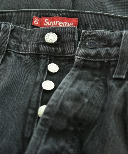 Supreme（シュプリーム）デニムパンツ 黒 サイズ:30(M位) メンズ/2200648740032