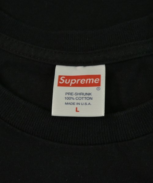 Supreme（シュプリーム）Tシャツ・カットソー 黒 サイズ:L メンズ/2200654129173